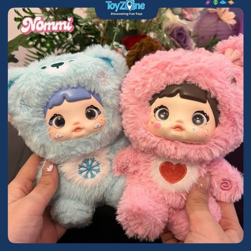 Mô hình Blind box Móc khoá Gấu bông Nommi Loveliness Never End ( Sự Đáng Yêu Không Kết Thúc ) HITOY