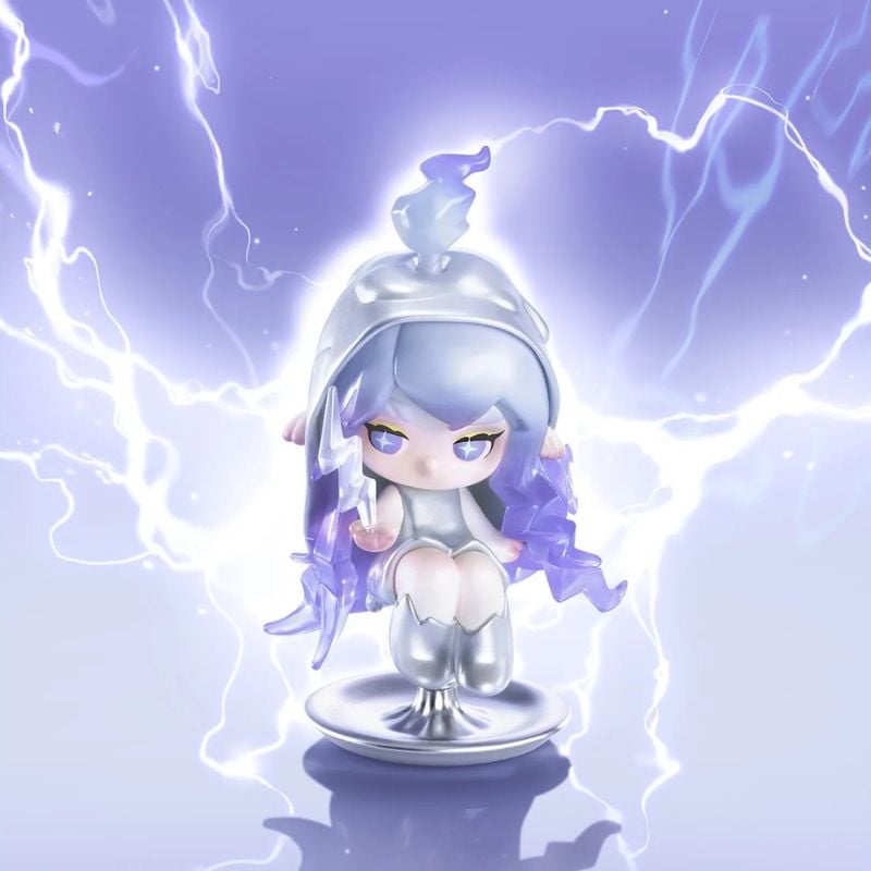 Mô hình đồ chơi Blind box Chaka Light Sprite Series Figures ( Tinh Linh Ánh Sáng ) POP MART