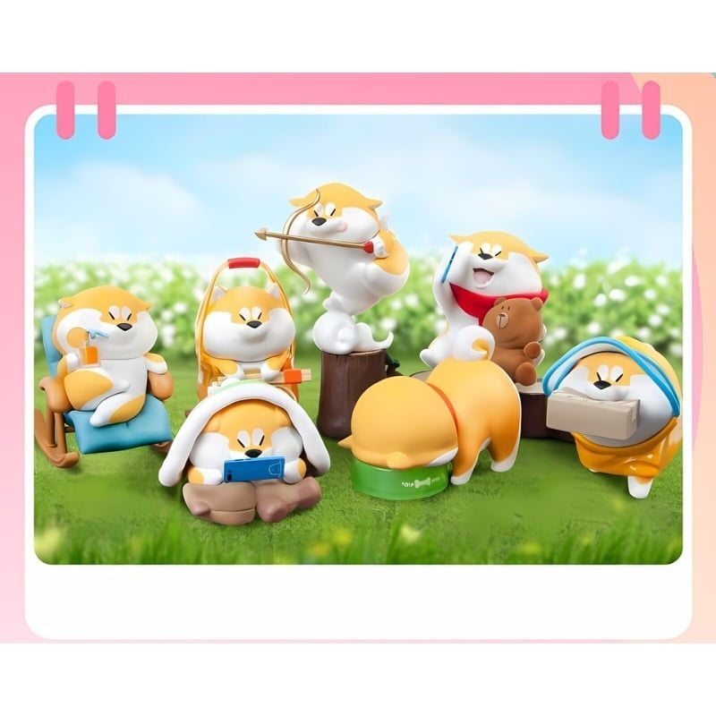 Mô hình đồ chơi Blind box Life Diary Of Shiba Inu GouQi Series ( Nhật Ký Cuộc Sống Shiba Inu ) DODOWO