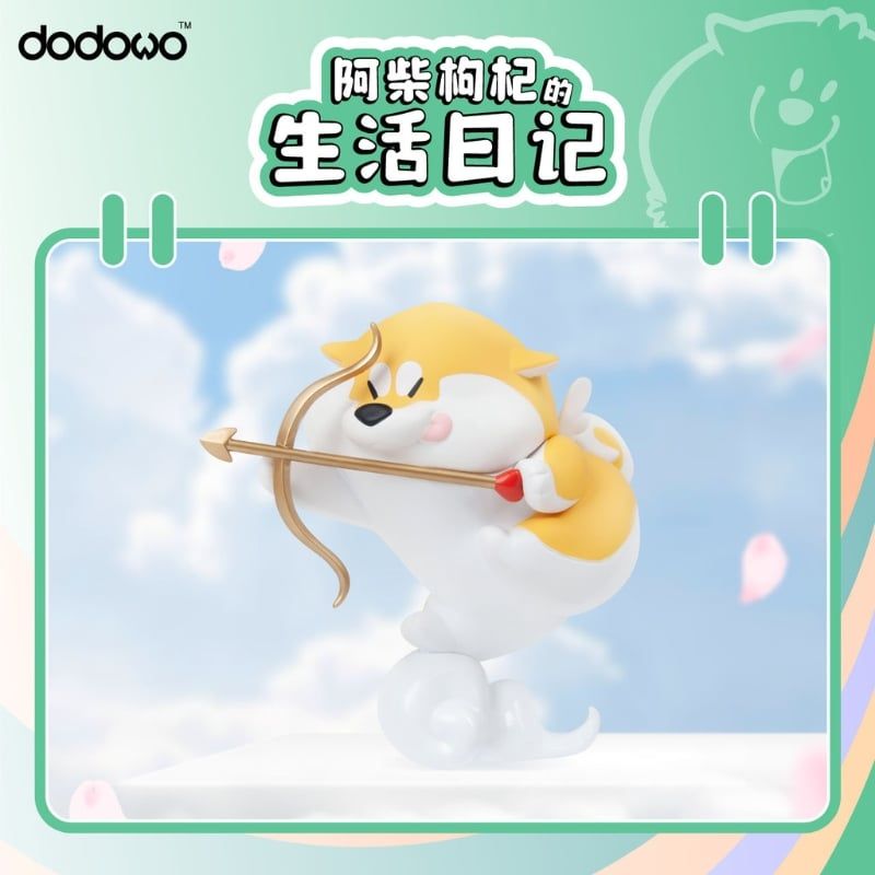 Mô hình đồ chơi Blind box Life Diary Of Shiba Inu GouQi Series ( Nhật Ký Cuộc Sống Shiba Inu ) DODOWO