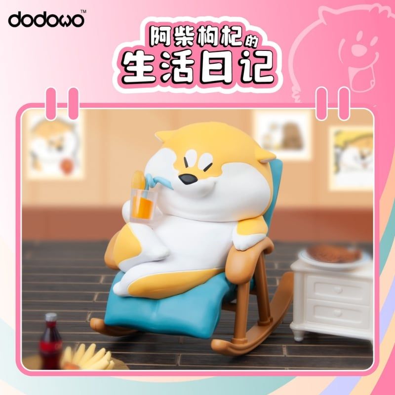 Mô hình đồ chơi Blind box Life Diary Of Shiba Inu GouQi Series ( Nhật Ký Cuộc Sống Shiba Inu ) DODOWO