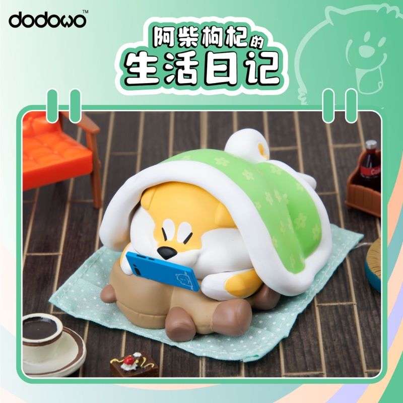 Mô hình đồ chơi Blind box Life Diary Of Shiba Inu GouQi Series ( Nhật Ký Cuộc Sống Shiba Inu ) DODOWO
