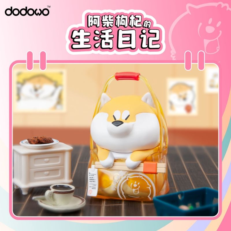 Mô hình đồ chơi Blind box Life Diary Of Shiba Inu GouQi Series ( Nhật Ký Cuộc Sống Shiba Inu ) DODOWO