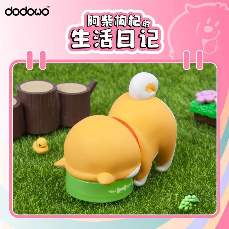 Mô hình đồ chơi Blind box Life Diary Of Shiba Inu GouQi Series ( Nhật Ký Cuộc Sống Shiba Inu ) DODOWO