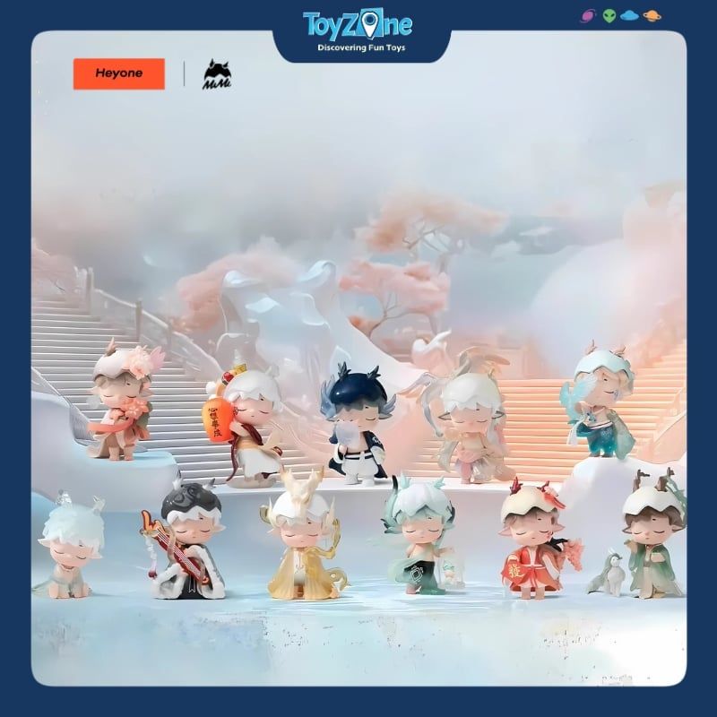 Mô hình đồ chơi Blind box Mimi Neo Chinese Style Records of Splendor ( Phong Cách Tân Trung Hoa ) HEYONE