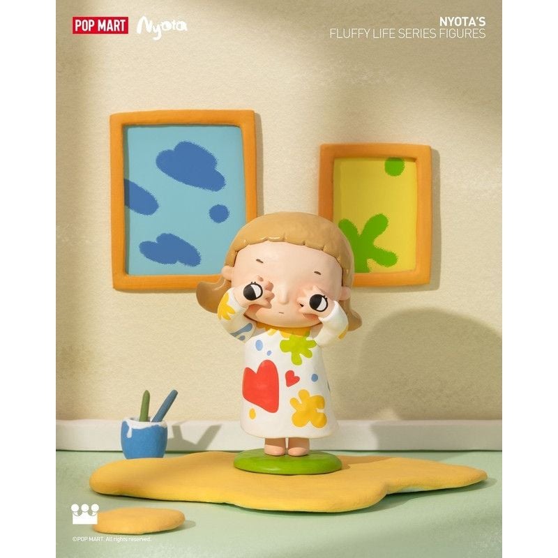 Mô hình đồ chơi Blind box Nyota's Fluffy Life Series Figures ( Cuộc Sống Nhẹ Nhàng Của Nyota's ) POP MART