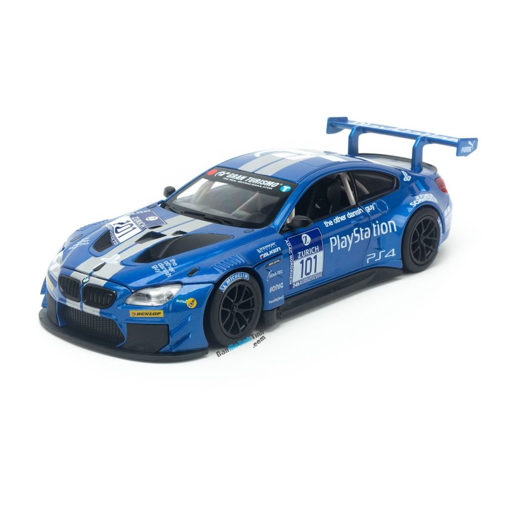 Mô hình xe BMW M6 GT3 1:24 Caipo