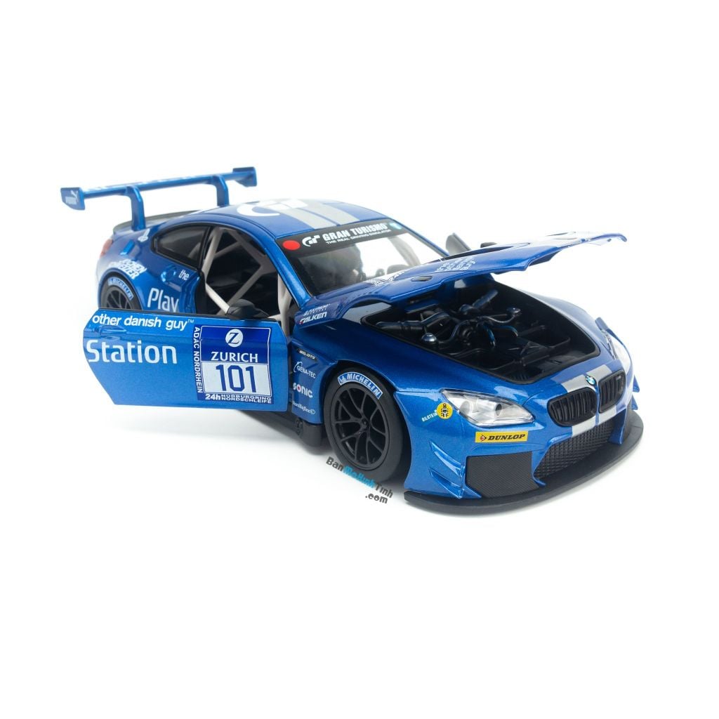 Mô hình xe BMW M6 GT3 1:24 Caipo