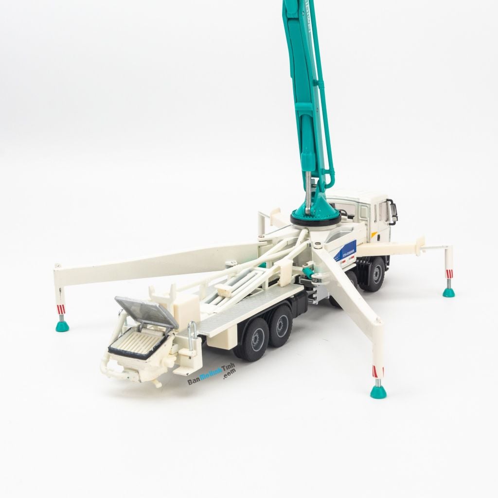 Mô hình Xe Bơm Bê Tông 1:55 KDW White (4)