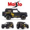 Mô hình xe Ford Bronco Badlands 2021 Off Road 1:24 Maisto 32541 - Matte Black