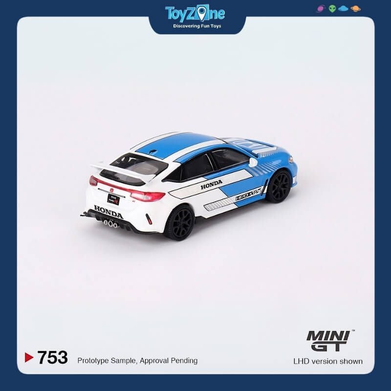 Mô hình xe Honda Civic Type R 2023 1:64 MiniGT
