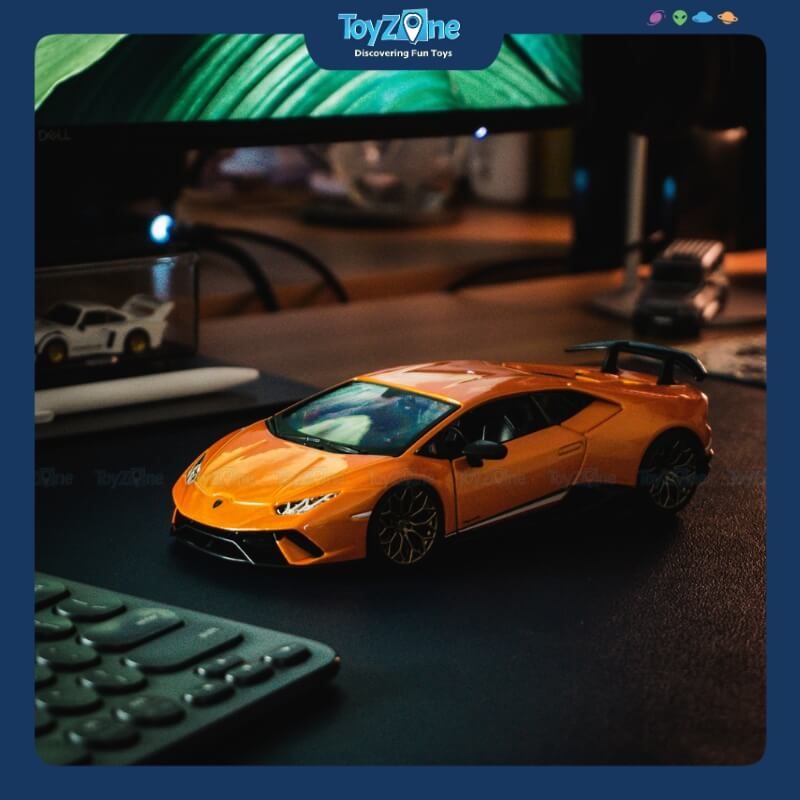 Mô hình xe Lamborghini Huracan Performante Orange 1:24 Bburago