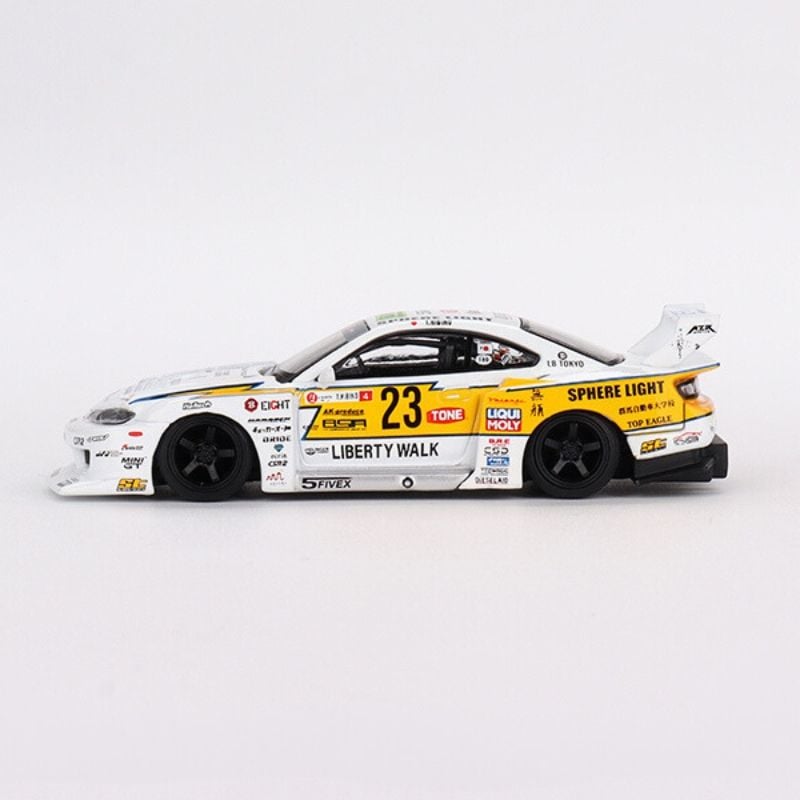 Mô hình xe Nissan LB-Super Silhouette S15 Silvia 1:64 MiniGT
