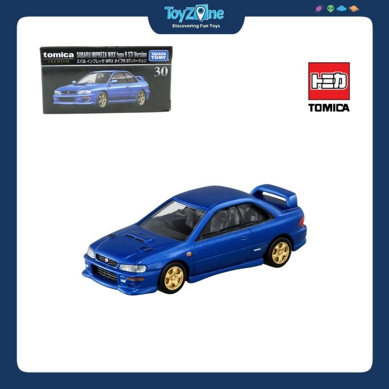 Mô hình xe Subaru Impreza WRX Type R Sti Version No.30 TOMICA PREMIUM