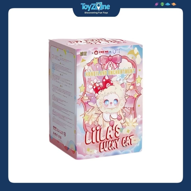 Mô hình Blind Box Móc khóa Gấu Bông Liila's Lucky Cat Honeyland Enchantment V3 ( Xứ Sở Mật Ngọt ) LIILA TOYS