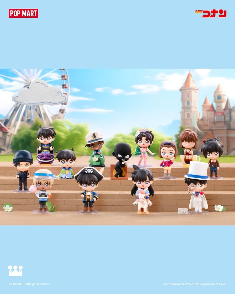 Mô hình đồ chơi Blind Box Detective Conan Case Closed Carnival Series ( Thám Tử Lừng Danh Conan ) - POP MART