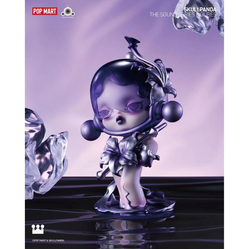 Mô hình đồ chơi Blind box Skull Panda The Sound ( Skull Panda Âm Thanh ) POP MART