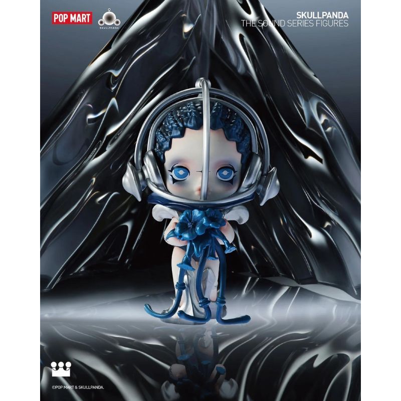 Mô hình đồ chơi Blind box Skull Panda The Sound ( Skull Panda Âm Thanh ) POP MART