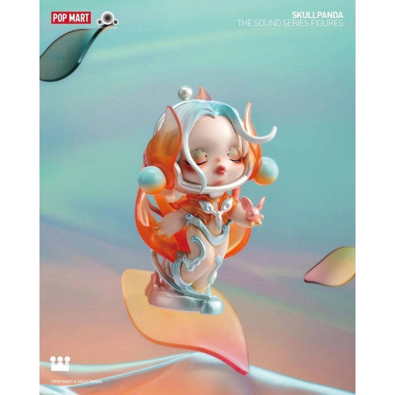 Mô hình đồ chơi Blind box Skull Panda The Sound ( Skull Panda Âm Thanh ) POP MART