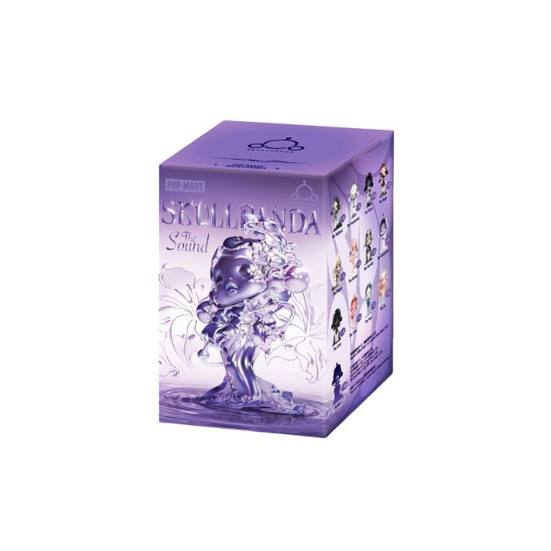Mô hình đồ chơi Blind box Skull Panda The Sound ( Skull Panda Âm Thanh ) POP MART