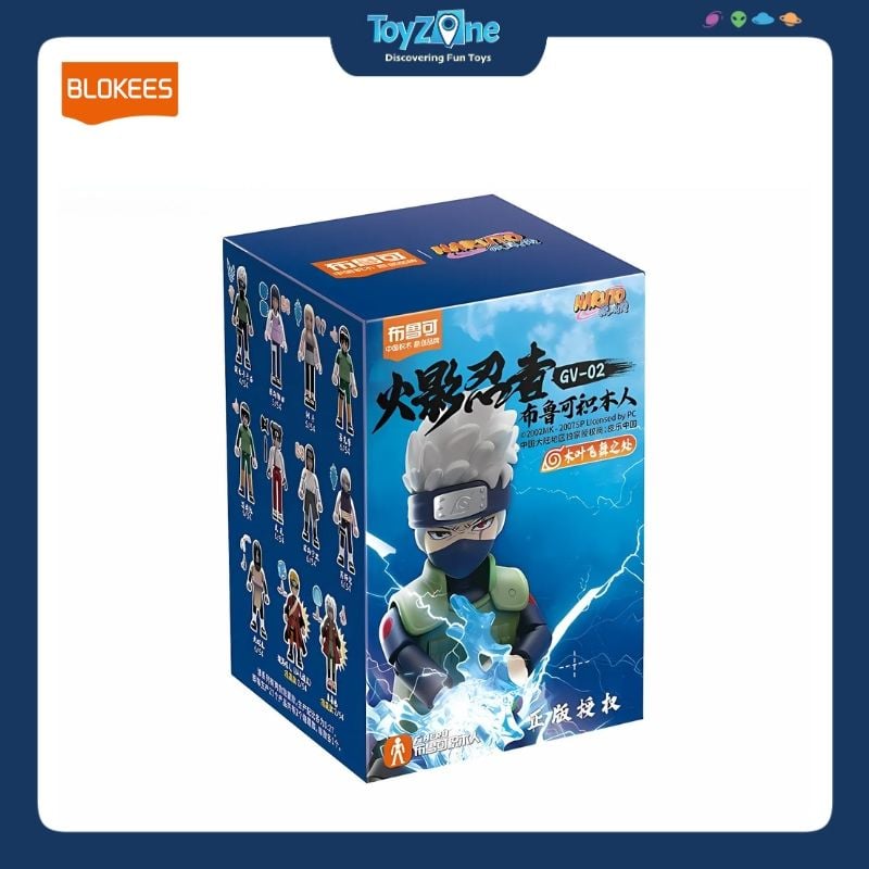 Mô hình đồ chơi Lắp ráp Blind box Naruto Galaxy Version 02 Model Kits BLOKEES
