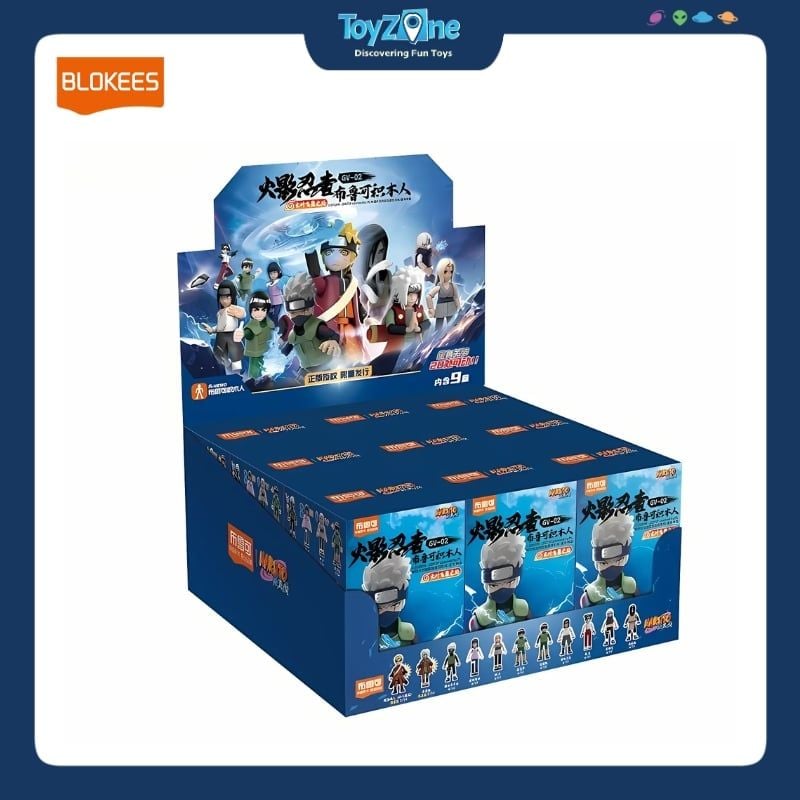 Mô hình đồ chơi Lắp ráp Blind box Naruto Galaxy Version 02 Model Kits BLOKEES