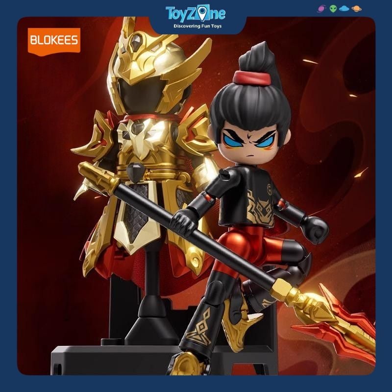 Mô hình đồ chơi Lắp ráp Hero Infinity Anniversary Version Zhao Yun Battle Golden Divine Armour ( Triệu Vân ) Model Kits BLOKEES