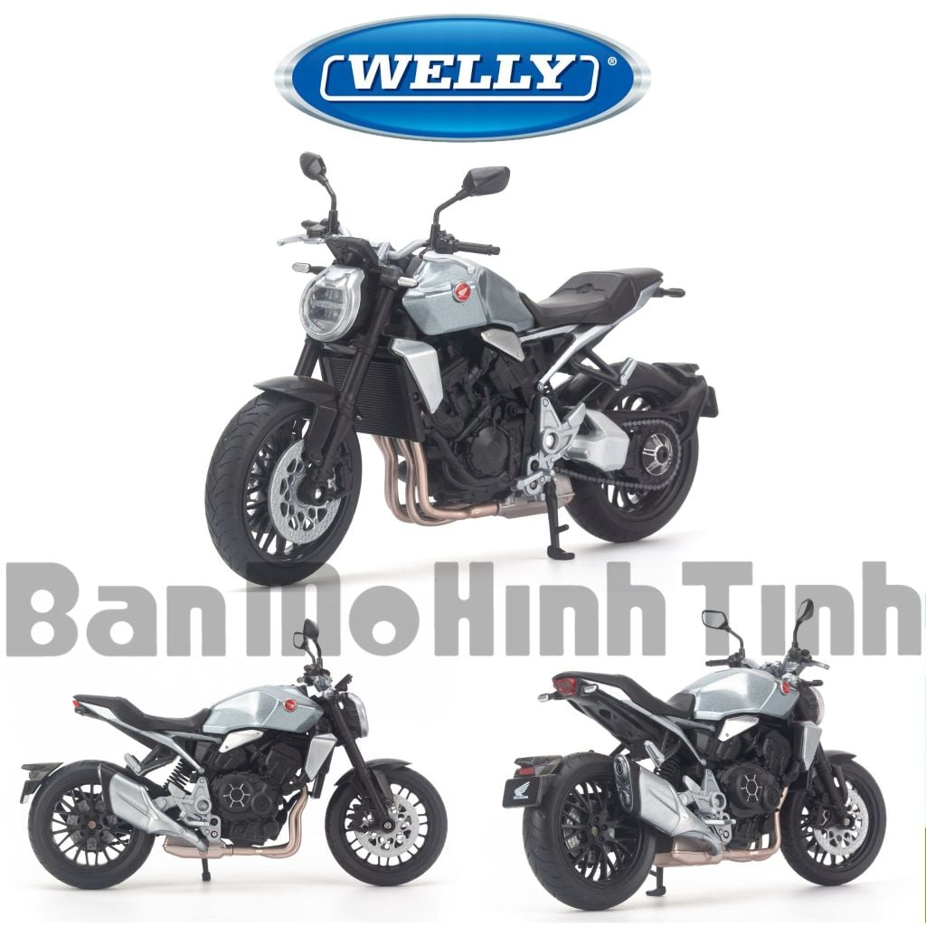 Mô hình xe mô tô Honda CB1000R 1:12 Welly