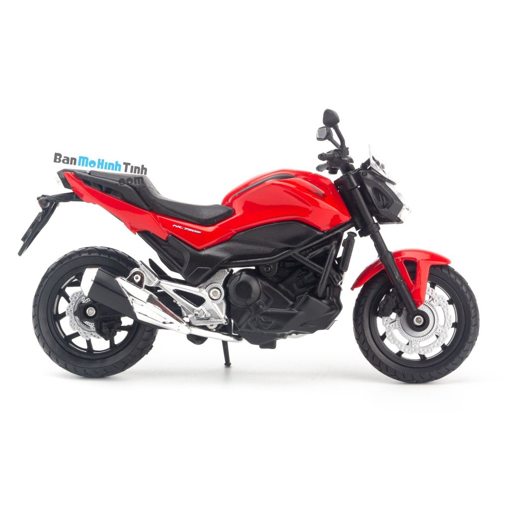 Mô hình xe Honda NC 750S 2018 1:18 Welly Red giá rẻ (3)