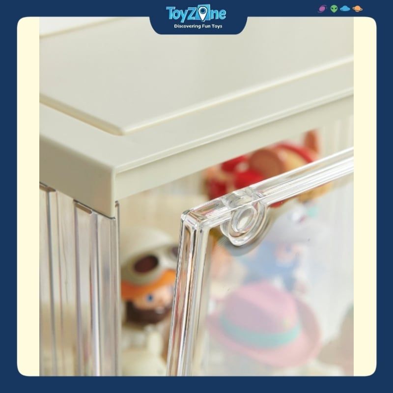 Hộp Trưng Bày Đồ Chơi Mô Hình Cỡ Lớn Có Bục Trưng Bày Sản Phẩm