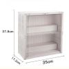 Hộp Trưng Bày Đồ Chơi Mô Hình Kiểu Container 2 Tầng