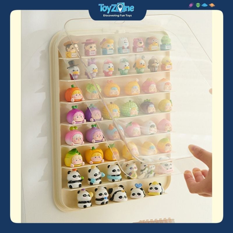 Hộp Trưng Bày Đồ Chơi Mô Hình Treo Tường Ngăn Nhỏ