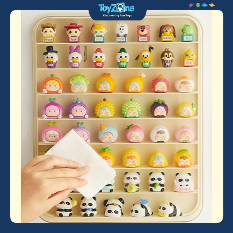 Hộp Trưng Bày Đồ Chơi Mô Hình Treo Tường Ngăn Nhỏ