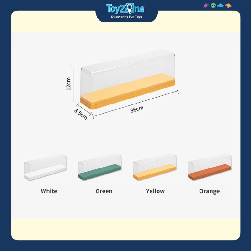 Hộp Trưng Bày Đồ Chơi Mô Hình Trong Suốt Hình Chữ Nhật 1 Tầng