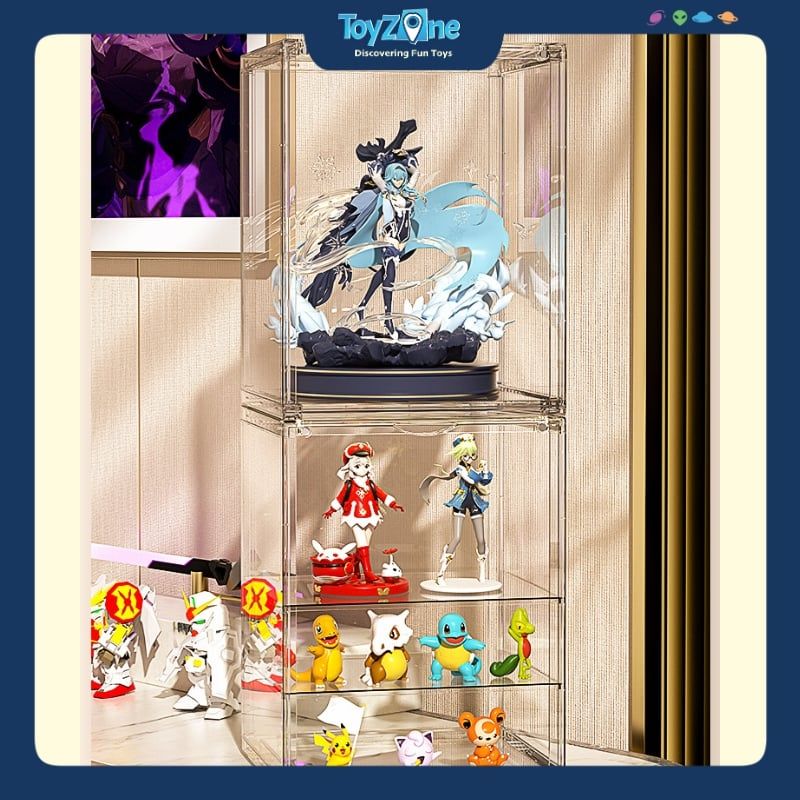 Hộp Trưng Bày Đồ Chơi Mô Hình X-Large 2 Ngăn