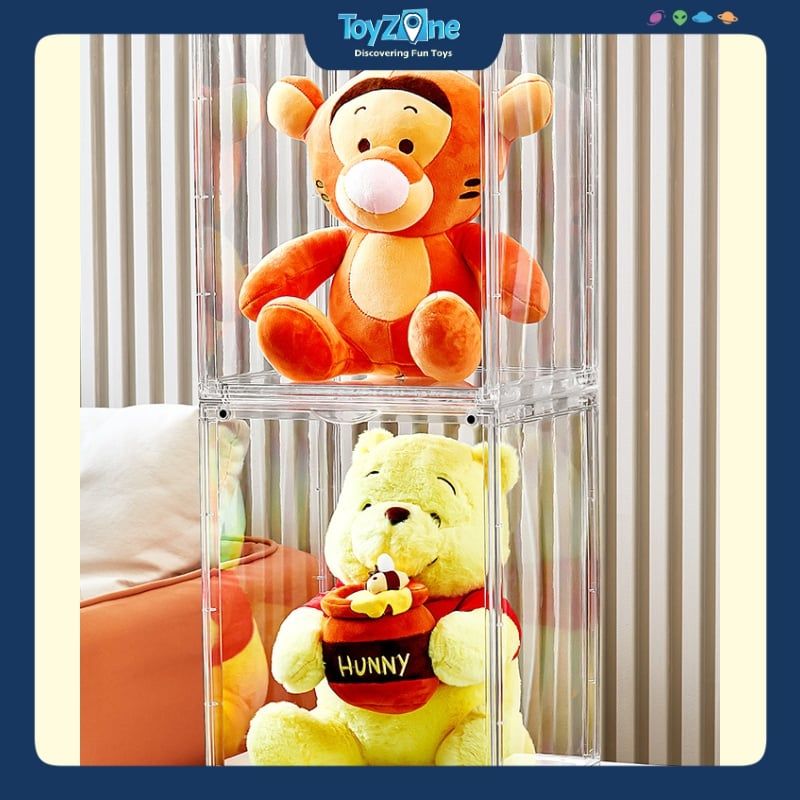 Hộp Trưng Bày Đồ Chơi Mô Hình X-Large 2 Ngăn