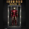 Hộp trưng bày mô hình Iron Man 19cm có đèn tỉ lệ 1:10 ZDtoys