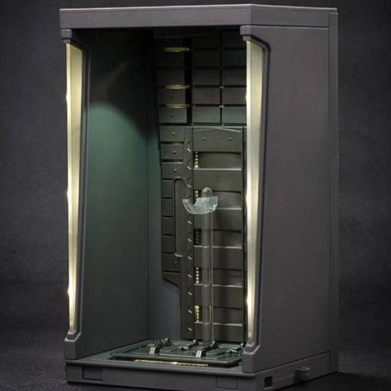 Hộp trưng bày mô hình Iron Man 19cm có đèn tỉ lệ 1:10 ZDtoys