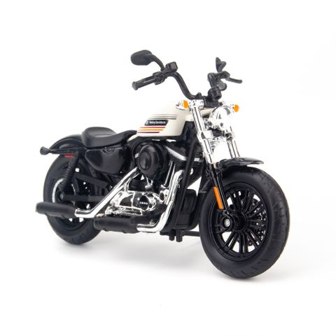 Mô hình mô tô Harley-Davidson Forty-Eight Special 2018 White 1:18 Maisto MH-18862