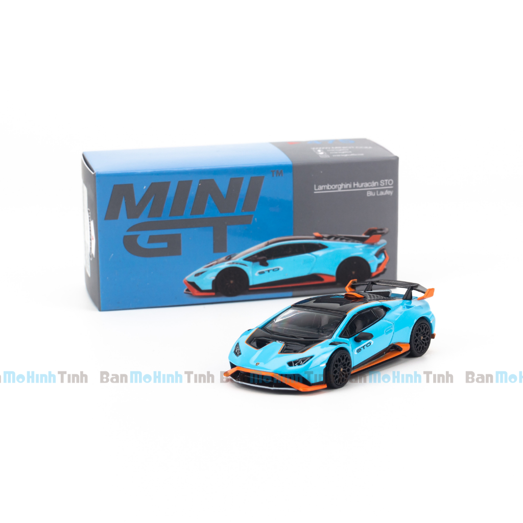 Mô hình xe Lamborghini Huracan STO 1:64 MiniGT