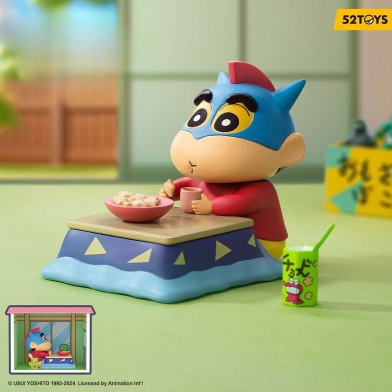 Mô hình đồ chơi Blind Box Crayon Shin-Chan Daily Life In Kasukabe Series 52TOYS