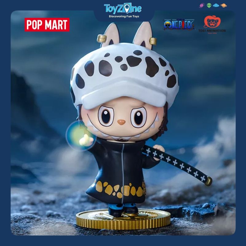 Mô hình đồ chơi Blind box Labubu The Monsters × One Piece Series Figures POP MART