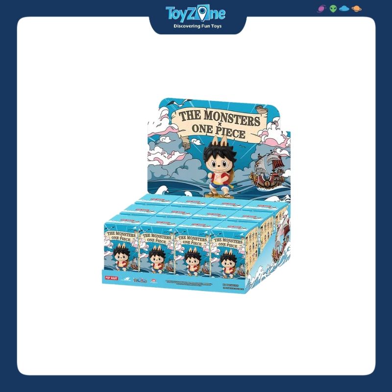 Mô hình đồ chơi Blind box Labubu The Monsters × One Piece Series Figures POP MART