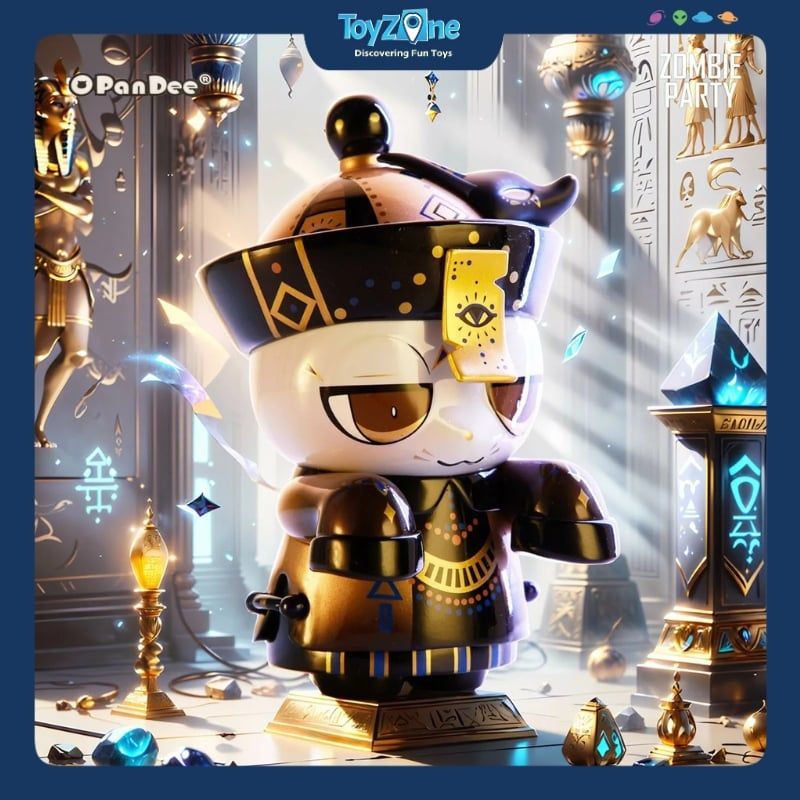 Mô hình đồ chơi Blind box OPanDee Zombie Party Series 3 ( Bữa Tiệc Zombie ) OPANDEE