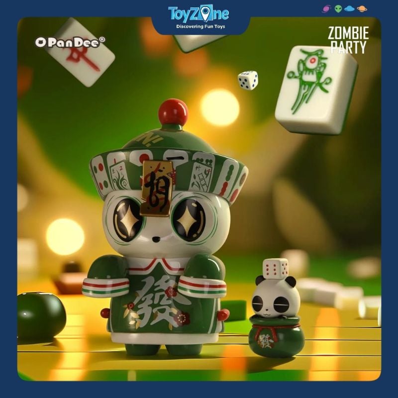 Mô hình đồ chơi Blind box OPanDee Zombie Party Series 3 ( Bữa Tiệc Zombie ) OPANDEE