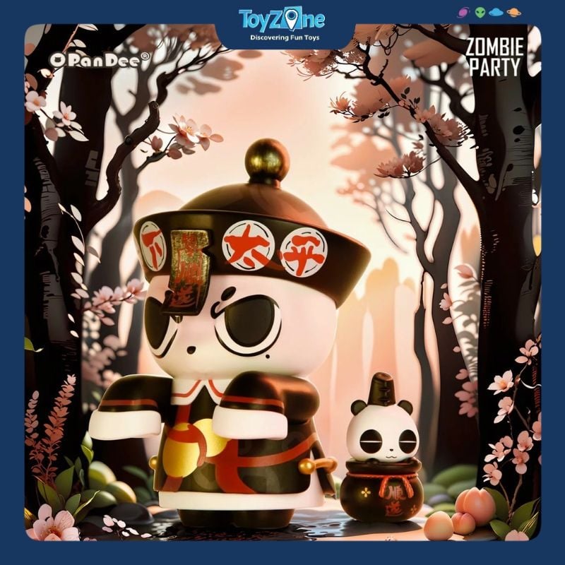 Mô hình đồ chơi Blind box OPanDee Zombie Party Series 3 ( Bữa Tiệc Zombie ) OPANDEE