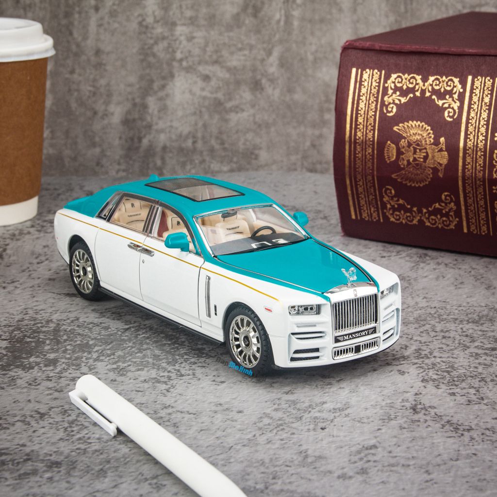 Mô hình xe Rolls royce Phantom VIII Mansory 1:24 Miniauto