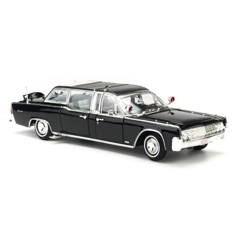Mô hình xe 1961 Lincoln ''Quick Fix'' Black 1:24 Yat Ming - 24078