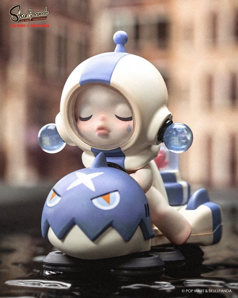 Mô hình đồ chơi Blind box Skull Panda Laid Back Tomorrow Series (Nghỉ Ngơi Vào Ngày Mai) - POP MART