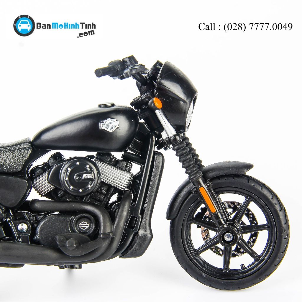 Mô hình xe mô tô Harley - Davidson 2015 Street 750 1:18 Maisto- 20-16946